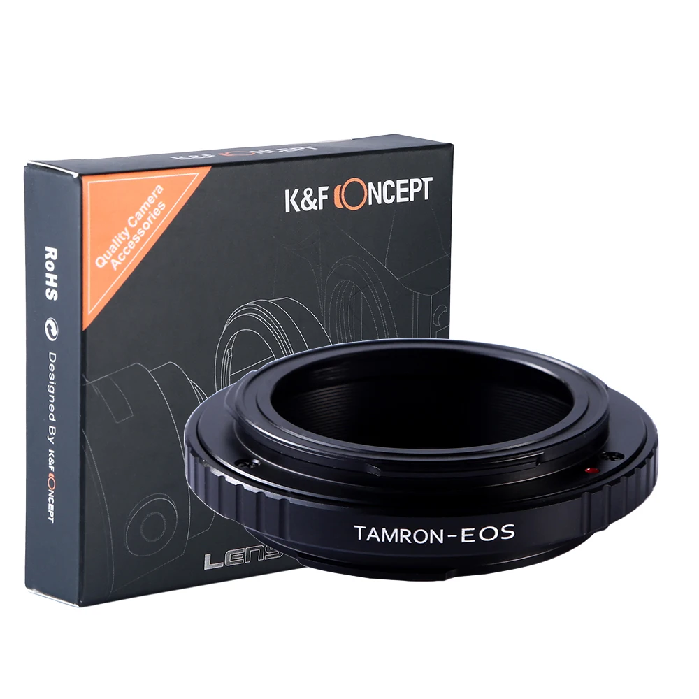 

Адаптер K & F Concept для объектива TAMRON mount Lens to Canon EOS EF camera 1DX 5DS 5D3 6D2 7D 700D 750D 760D