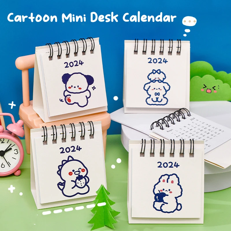 2024 Year Simple Ins Small Desk Calendar Student Desktop Cute Cartoon Dog Rabbit Mini Note Memo Calendar Study Office Calendar
2024 Year Simple Ins Small Desk Calendar Student Desktop Cute Cartoon Dog Rabbit Mini Note Memo Calendar Study Office Calendar