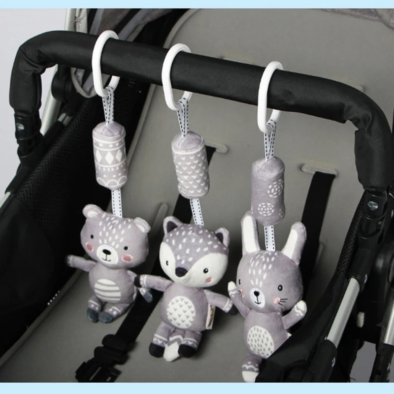 Baby Stroller Mobile Rattle Pushchair Pram Pendant Bed Bell Cartoon Animal Doll Infants Crib Hanging Bell Educational Sensory
Baby Stroller Mobile Rattle Pushchair Pram Pendant Bed Bell Cartoon Animal Doll Infants Crib Hanging Bell Educational Sensory