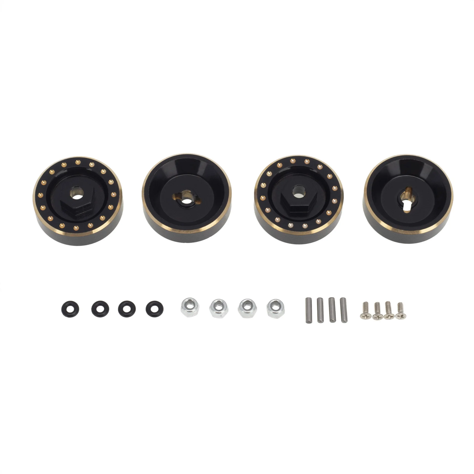 Brass Wheel Hub Counterweight Adapter Black Gold Thickness 6mm for 1/24 RC Crawler Car Axial SCX24 AXI90081
Brass Wheel Hub Counterweight Adapter Black Gold Thickness 6mm for 1/24 RC Crawler Car Axial SCX24 AXI90081