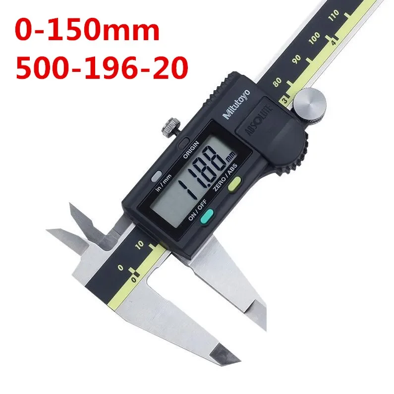 Mitutoyo Digital Caliper Vernier Caliper 150mm 200mm 300mm LCD Electronic Measurement Stainless Steel Measuring Tools
Mitutoyo Digital Caliper Vernier Caliper 150mm 200mm 300mm LCD Electronic Measurement Stainless Steel Measuring Tools