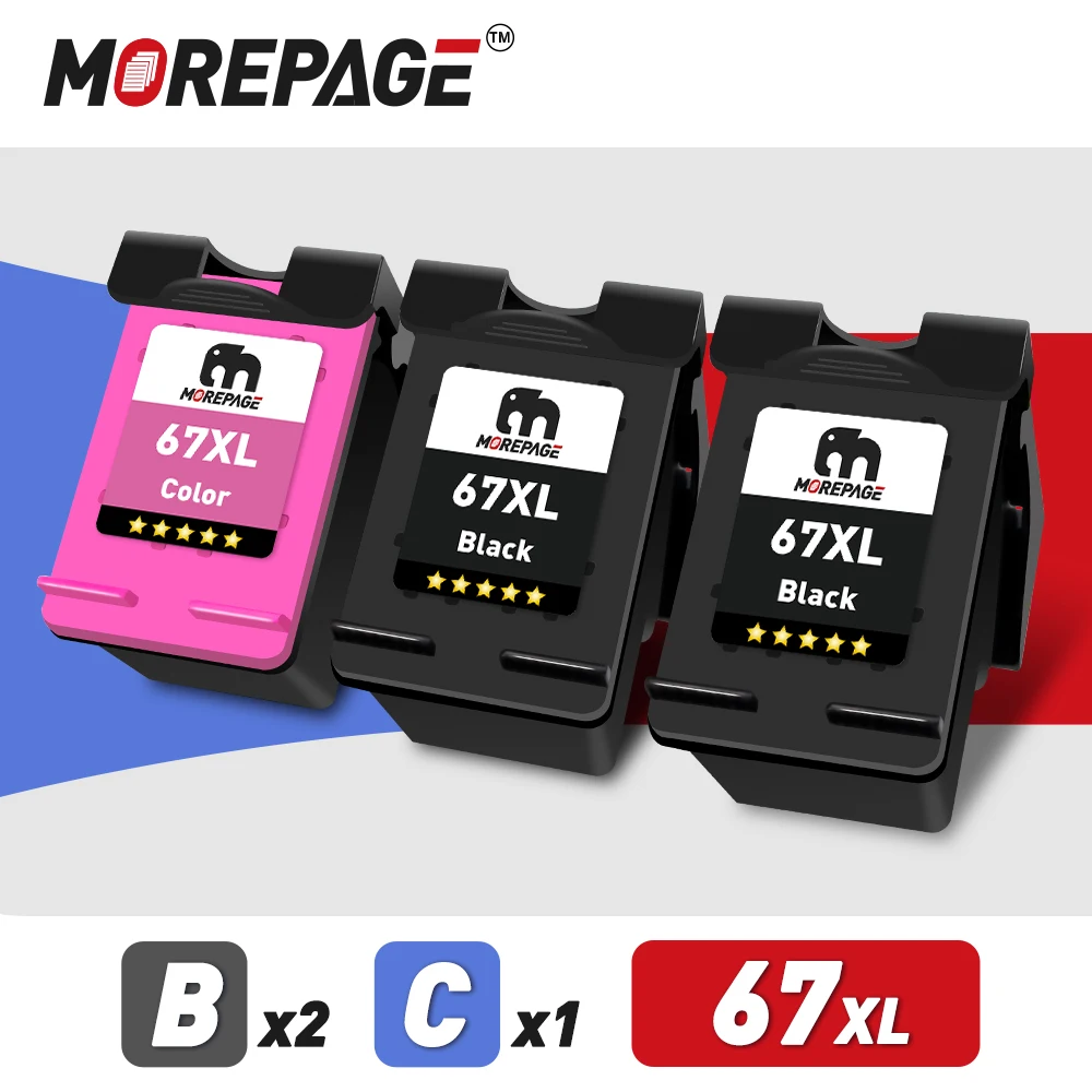 QSYRAINBOW Befon 67XL Ink Cartridge Compatible For HP Deskjet 2774 4120 4122 4125 4135 4136 6052 6055 6075 Printer
QSYRAINBOW Befon 67XL Ink Cartridge Compatible For HP Deskjet 2774 4120 4122 4125 4135 4136 6052 6055 6075 Printer