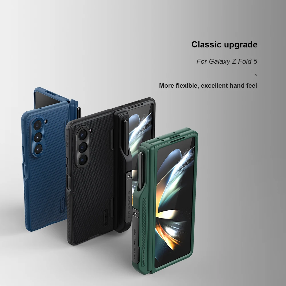

Nillkin for Samsung Galaxy Z Fold 5 5G/W24 5G/Z Fold 4 5G/W23 Super Frosted Shield Fold Hard case protective case phone case