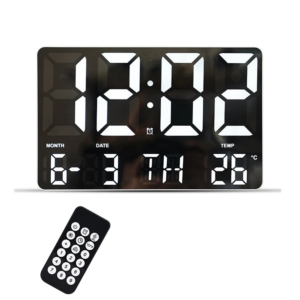 Digital Clock Large Display,Digital Calendar Alarm Clock ,LED Oversized Wall Clock,Large Clock for Home Office B
Digital Clock Large Display,Digital Calendar Alarm Clock ,LED Oversized Wall Clock,Large Clock for Home Office B