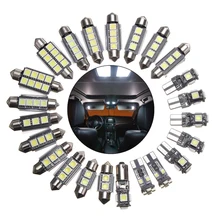 23Pcs Car LED Interior Lights Lamp Bulbs Kit For BMW X5 E53 2000-2006 Car Interior Reading Lights For RV Boat Trailer Lorries
23Pcs Car LED Interior Lights Lamp Bulbs Kit For BMW X5 E53 2000-2006 Car Interior Reading Lights For RV Boat Trailer Lorries
