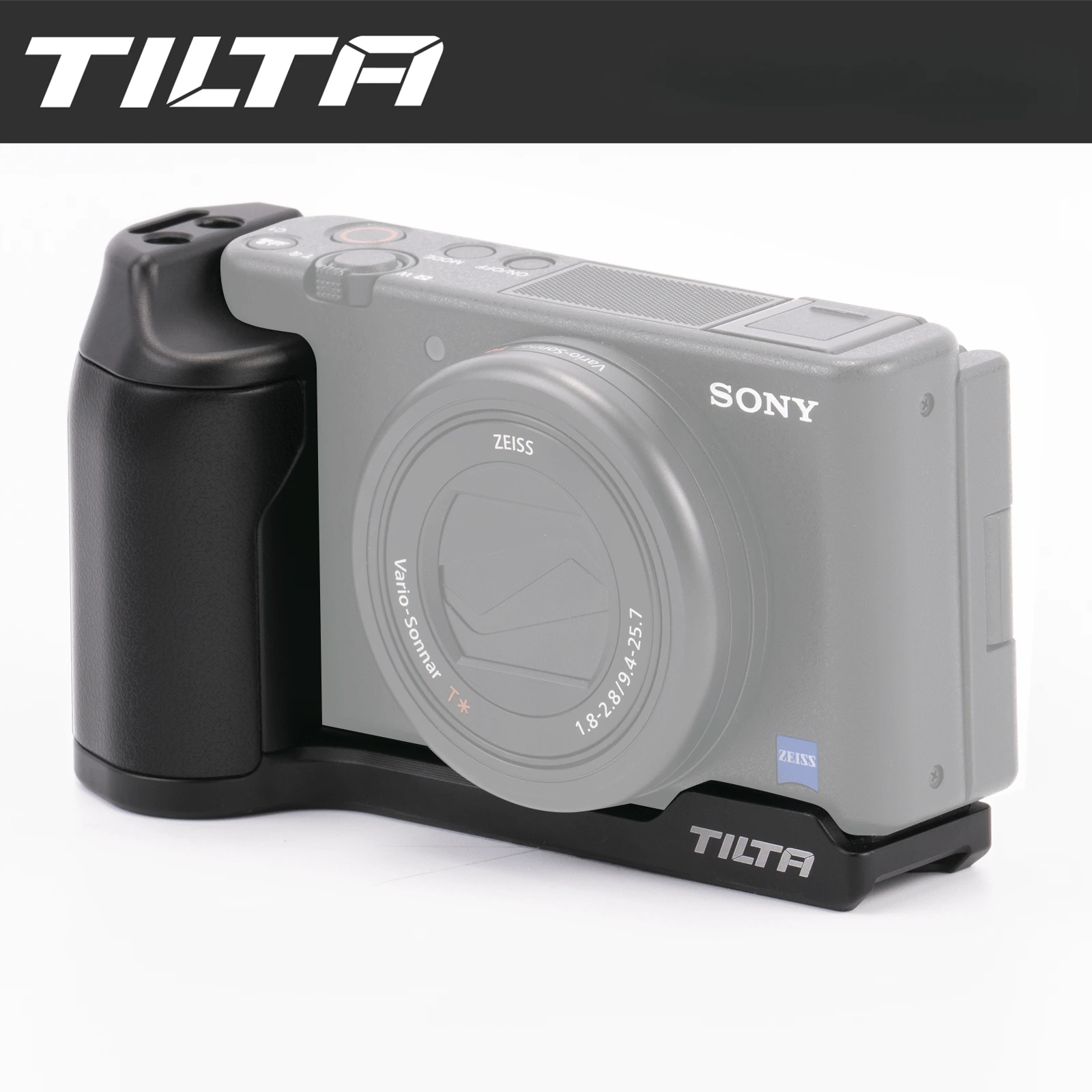 TILTA TA-T49-MBG-B Mounting Baseplate Grip for Sony ZV-1/ ZV-1F / ZV-1M2 Camera Plate - Black Vertical shooting handle accessory
TILTA TA-T49-MBG-B Mounting Baseplate Grip for Sony ZV-1/ ZV-1F / ZV-1M2 Camera Plate - Black Vertical shooting handle accessory