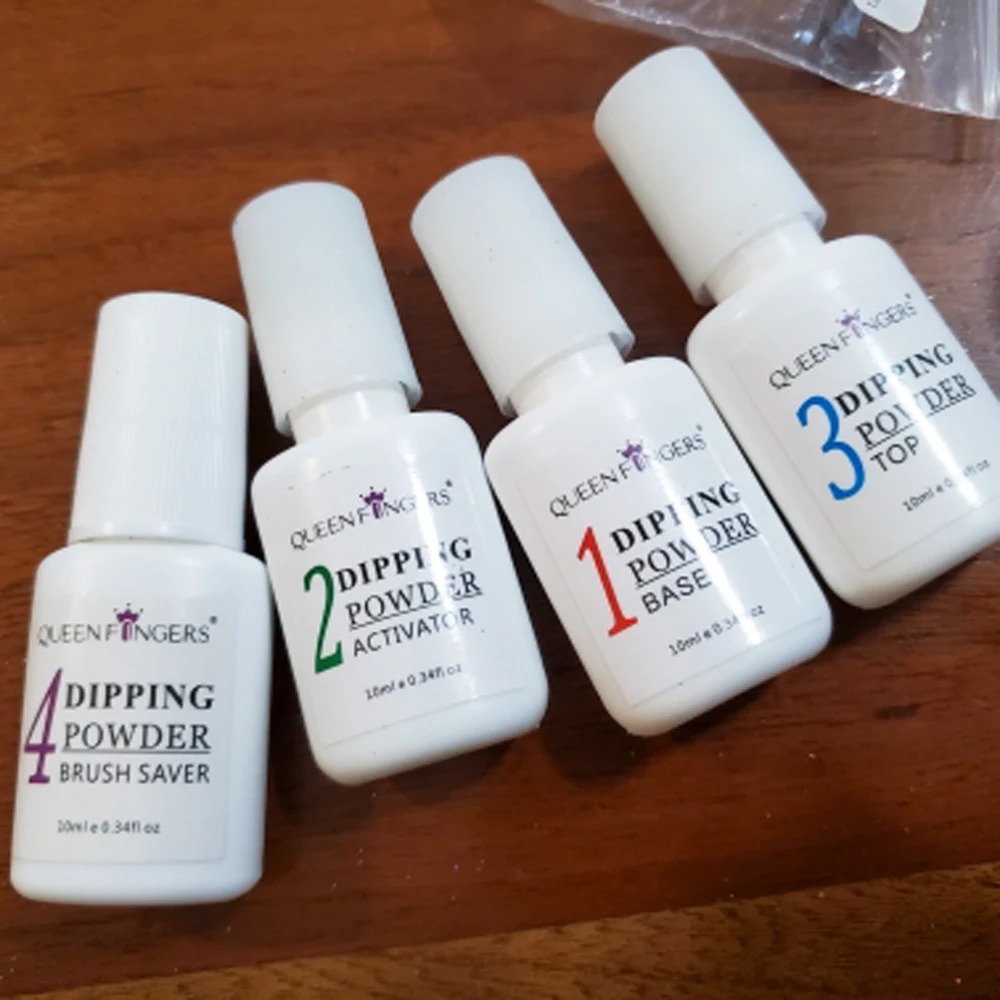 Dip Powder Gel Liquid Activator,Base,Top,Brush Saver 10ml, Dipping Powder Acrylic Nail Pedicure Step1-4, Natural Dry Gel Kit M89
Dip Powder Gel Liquid Activator,Base,Top,Brush Saver 10ml, Dipping Powder Acrylic Nail Pedicure Step1-4, Natural Dry Gel Kit M89