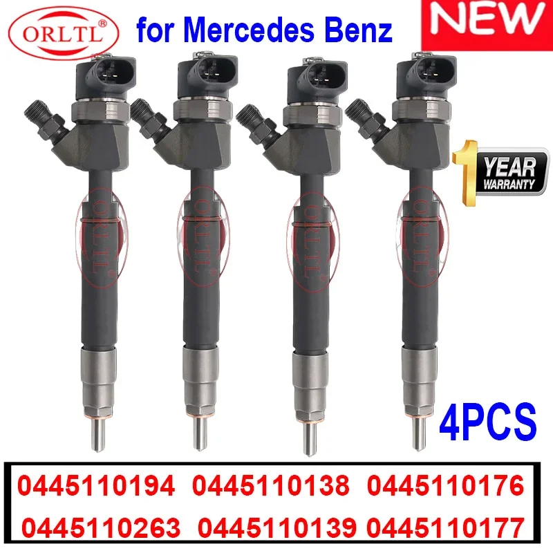 4pcs For Mercedes Benz 0445110194 0445110138 0445110176 0445110263 0445110139 0445110177 Genuine Genuine Fuel Injector
4pcs For Mercedes Benz 0445110194 0445110138 0445110176 0445110263 0445110139 0445110177 Genuine Genuine Fuel Injector