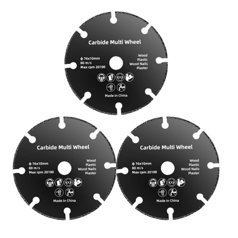 76Mm 3 Inch Cutting Disc Circular Resin Grinding Wheel Saw Blade Steel Polishing Cutting Disc For Angle Grinder 3Pcs Durable
76Mm 3 Inch Cutting Disc Circular Resin Grinding Wheel Saw Blade Steel Polishing Cutting Disc For Angle Grinder 3Pcs Durable
