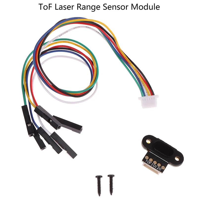 Модуль датчика лазерного диапазона ToF TOF10120, датчик расстояния UART I2C, выход 3-5 в для Arduino UART I2C IIC
Модуль датчика лазерного диапазона ToF TOF10120, датчик расстояния UART I2C, выход 3-5 в для Arduino UART I2C IIC