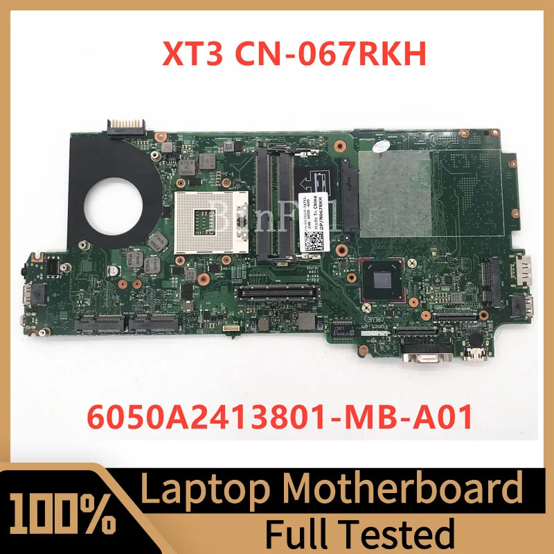 CN-067RKH 067RKH 67RKH Mainboard For Dell Latitude XT3 Laptop Motherboard 6050A2413801-MB-A01 SLJ4M 100%Full Tested Working Well
CN-067RKH 067RKH 67RKH Mainboard For Dell Latitude XT3 Laptop Motherboard 6050A2413801-MB-A01 SLJ4M 100%Full Tested Working Well