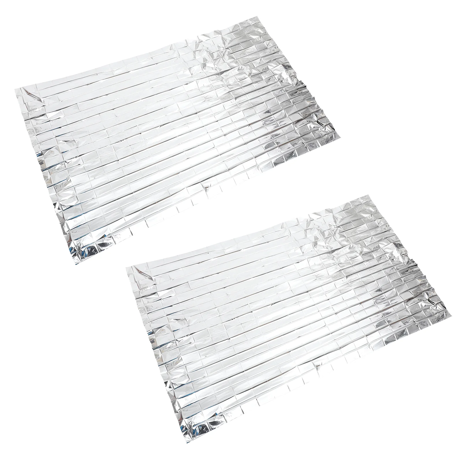 210*130cm Emergency Warm Cover Mylar Film Foldable Thermal Heat Reflective Blanket for Camping First Aid Natural Disasters
210*130cm Emergency Warm Cover Mylar Film Foldable Thermal Heat Reflective Blanket for Camping First Aid Natural Disasters