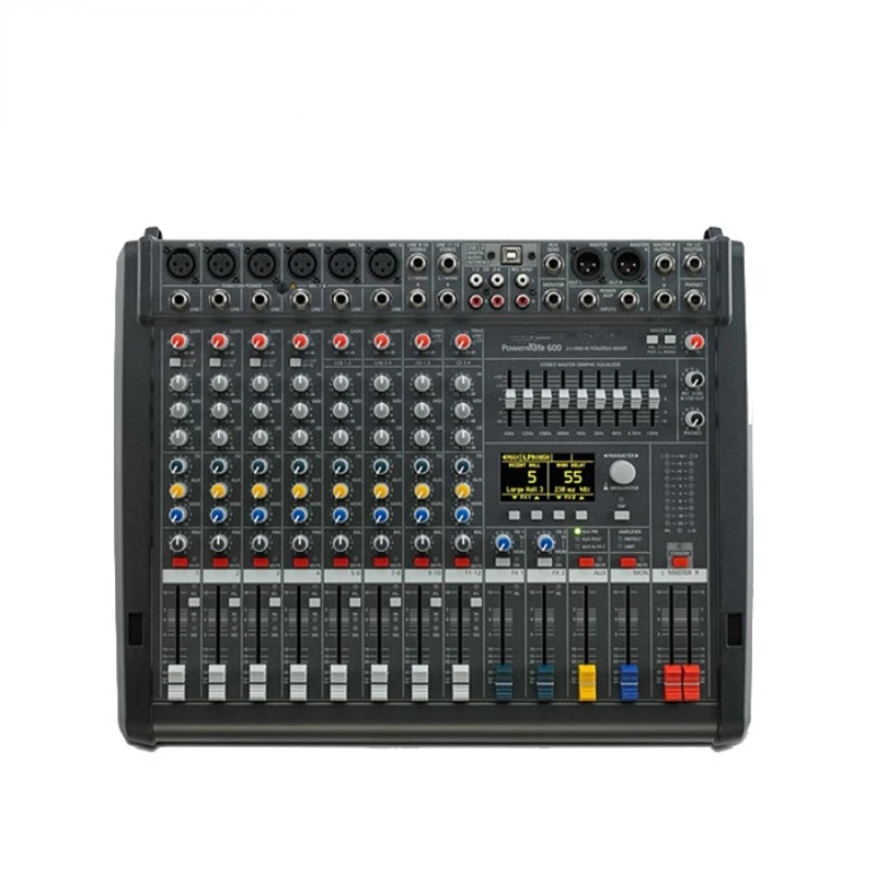 PM600-3 Powermate 600-3 Powermate600-3 1000W Mixer Audio Power Mixer 6 Channel Professional Mixer Console
PM600-3 Powermate 600-3 Powermate600-3 1000W Mixer Audio Power Mixer 6 Channel Professional Mixer Console