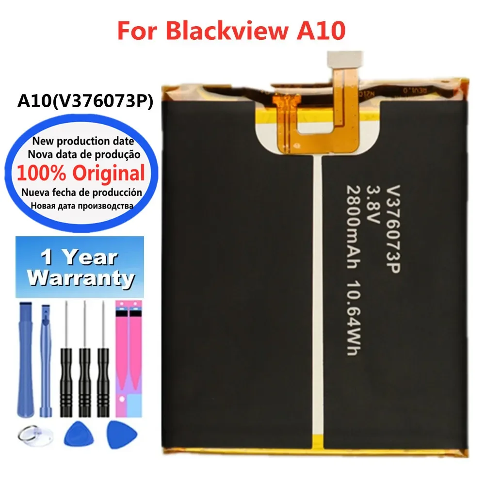 Новый 100% оригинальный сменный аккумулятор для Blackview A10 / A10 Pro A10Pro V376073P Фотоэлементы 2800 мАч + Инструменты
Новый 100% оригинальный сменный аккумулятор для Blackview A10 / A10 Pro A10Pro V376073P Фотоэлементы 2800 мАч + Инструменты
