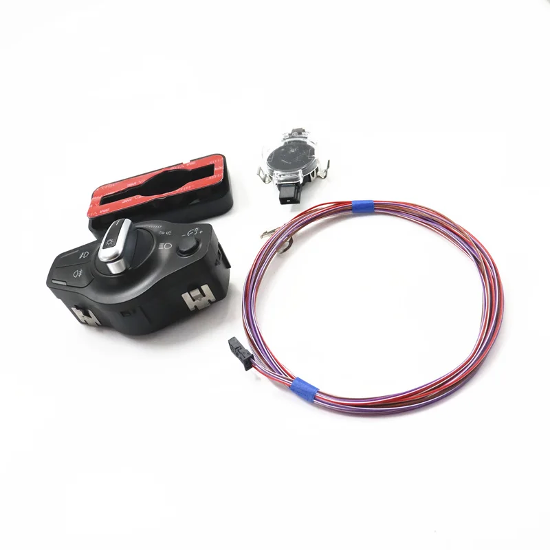 Chrome AUTO Headlight Fog Light Switch Control + Rain Sensor for Audi A4 S4 A5 S5 Q5 81D955547 8K0941531AS
Chrome AUTO Headlight Fog Light Switch Control + Rain Sensor for Audi A4 S4 A5 S5 Q5 81D955547 8K0941531AS