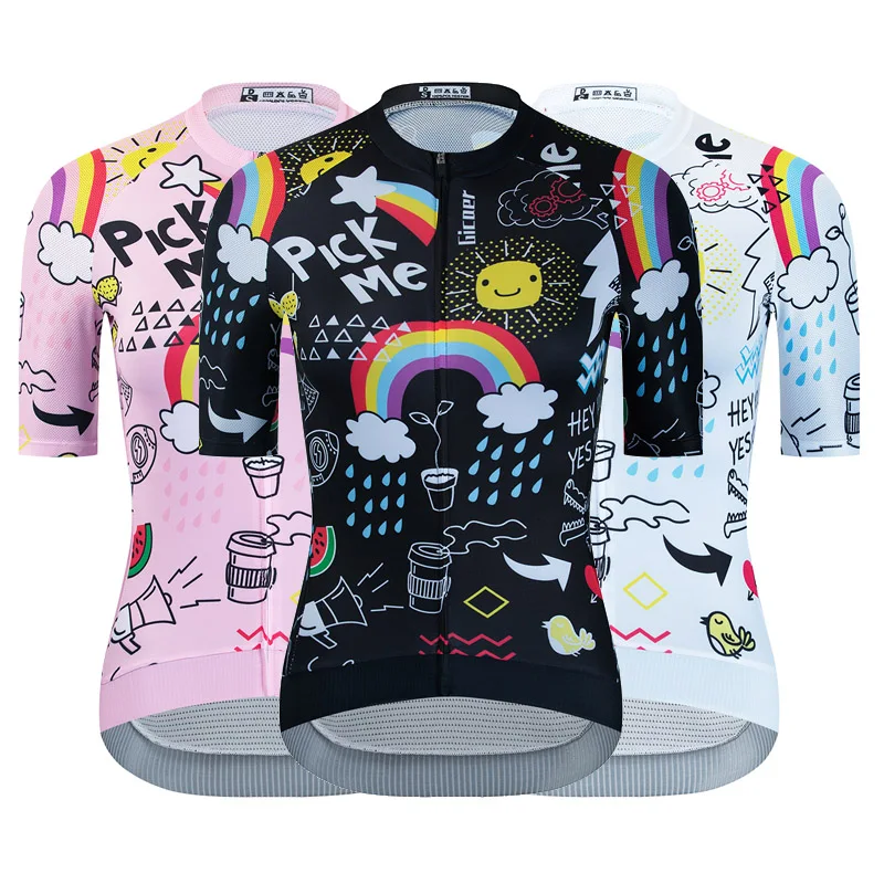 Women's Cycling Jersey Summer Lightweight Cycling Bicycle Clothing Quick-Dry Mountain Female Bike Clothes
Women's Cycling Jersey Summer Lightweight Cycling Bicycle Clothing Quick-Dry Mountain Female Bike Clothes