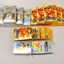 2022 Newest 54Pcs Pokemon Gold Foil Card Pikachu Battle Card Game Anime Characters GX V max Children's Toys Collectibles Gifts
2022 Newest 54Pcs Pokemon Gold Foil Card Pikachu Battle Card Game Anime Characters GX V max Children's Toys Collectibles Gifts