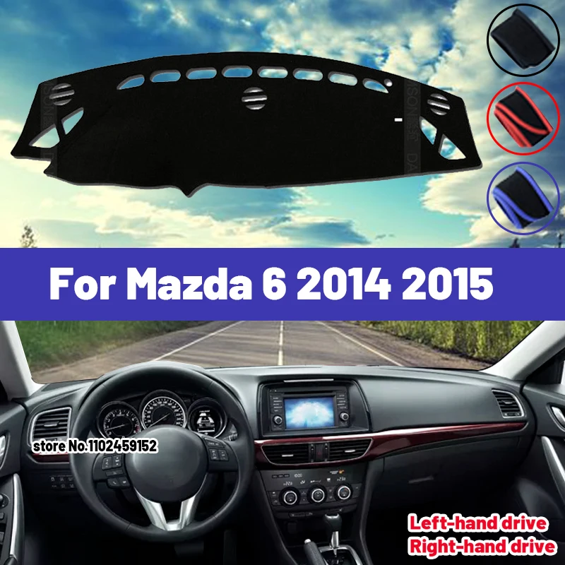 High Quality For Mazda 6 2014 2015 Car Dashboard Cover Mat Sun Shade Avoid Light Pad Carpets Anti-UV Interior Accessories
High Quality For Mazda 6 2014 2015 Car Dashboard Cover Mat Sun Shade Avoid Light Pad Carpets Anti-UV Interior Accessories