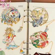 Retro Phoenix Nine Tailed Fox Metal Hollow Bookmarks Creative Chinese Style Book Clip Stationery School Students Kawaii Supplies
Retro Phoenix Nine Tailed Fox Metal Hollow Bookmarks Creative Chinese Style Book Clip Stationery School Students Kawaii Supplies