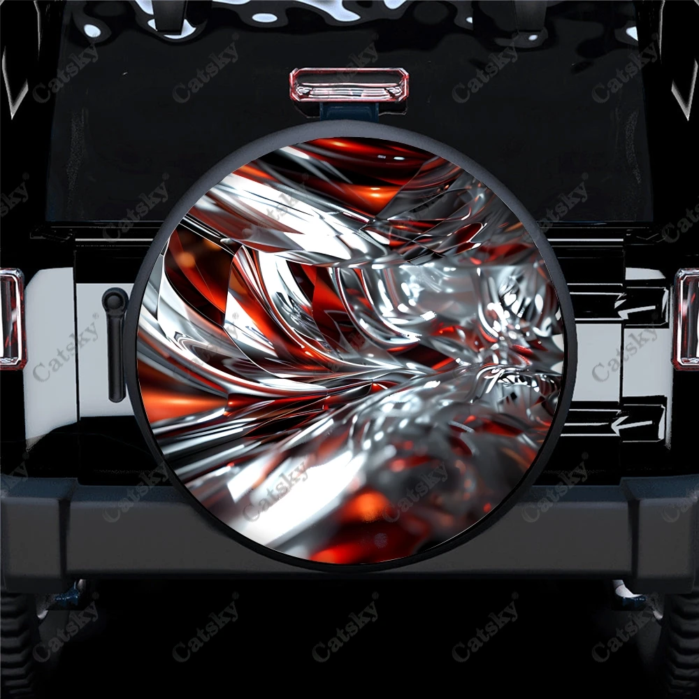 Abstract Reflection Polyester Universal Spare Wheel Tire Cover Custom Tire-Covers for Trailer RV SUV Truck Camper
Abstract Reflection Polyester Universal Spare Wheel Tire Cover Custom Tire-Covers for Trailer RV SUV Truck Camper