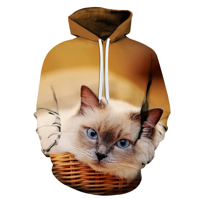 Men Sweatshirts 3D Printing Women Lovely Cat Animal Series Pullover Animals Long Sleeve Hoodies Tops Male Oversized Hoodie
Men Sweatshirts 3D Printing Women Lovely Cat Animal Series Pullover Animals Long Sleeve Hoodies Tops Male Oversized Hoodie