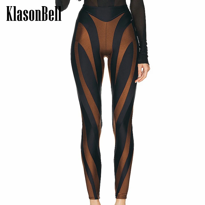 3.26 KlasonBell Letter Contrast Color Spliced Stretch Skinny Pants Women's Elastic Waist All-matches Comfortable Leggings
3.26 KlasonBell Letter Contrast Color Spliced Stretch Skinny Pants Women's Elastic Waist All-matches Comfortable Leggings