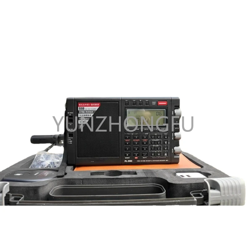 All-band Single Sideband Digital Tuning FM Radio with16GB TF Card Pl-990 Portable Radio Receiver
All-band Single Sideband Digital Tuning FM Radio with16GB TF Card Pl-990 Portable Radio Receiver