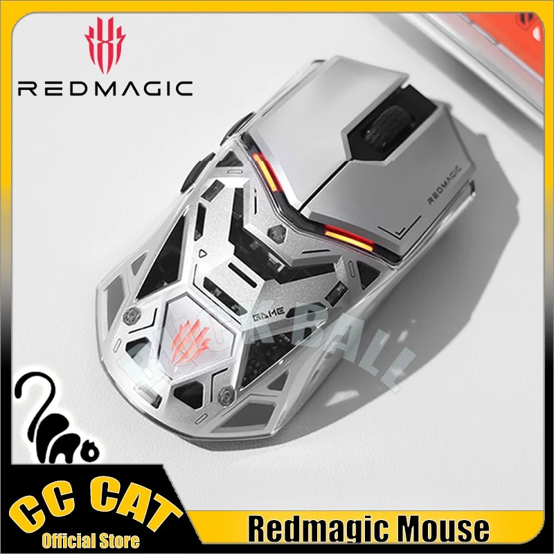 Беспроводная игровая мышь Redmagic Nubi, легкая игровая мышь с 3 режимами и низкой задержкой, Rgb эффект освещения, «сделай сам», клавиша для офиса, геймера Mecha
Беспроводная игровая мышь Redmagic Nubi, легкая игровая мышь с 3 режимами и низкой задержкой, Rgb эффект освещения, «сделай сам», клавиша для офиса, геймера Mecha