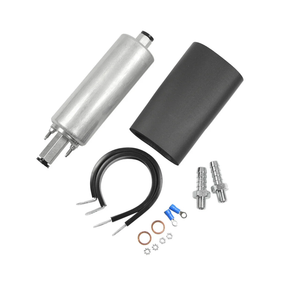 New Universal High Flow & Pressure External Inline 255LPH Fuel Pump GSL392 with Install Kit
New Universal High Flow & Pressure External Inline 255LPH Fuel Pump GSL392 with Install Kit