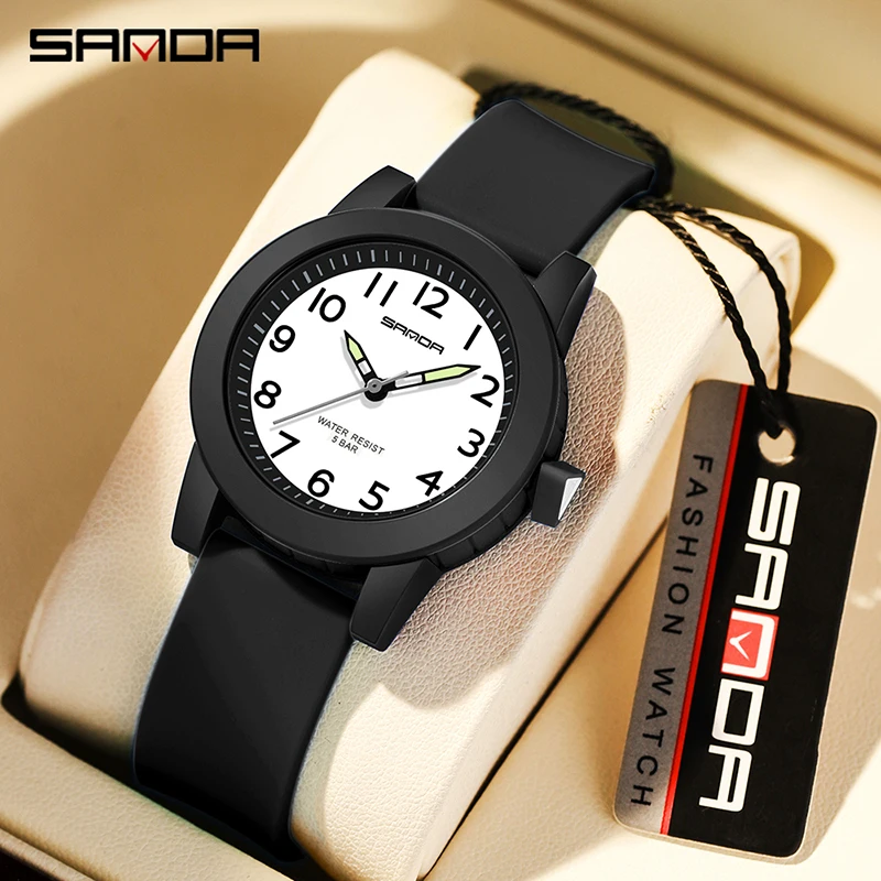 

SANDA Brand Women Quartz Watches Minimalism Style Ladies Quartz Wristwatch Fashion 50M Waterproof Watch Ms Clock Relojes señora