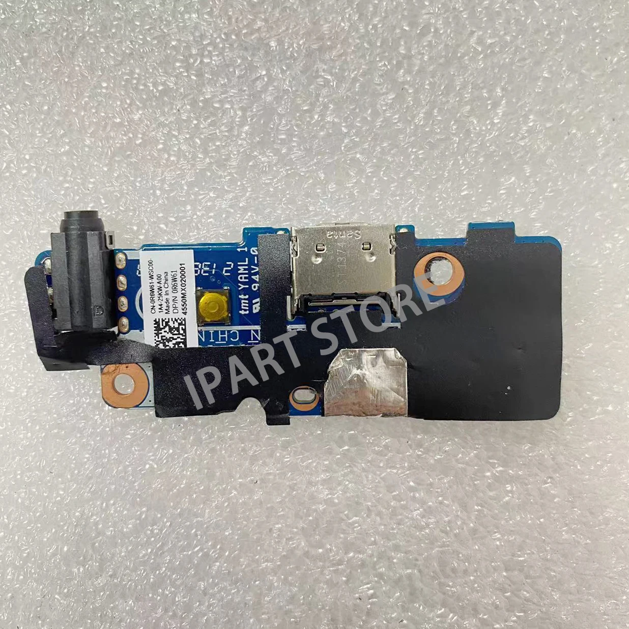 CN-0R6W61 0R6W61 R6W61 для Dell Inspiron 5310 USB Audio Power Button Board Original
CN-0R6W61 0R6W61 R6W61 для Dell Inspiron 5310 USB Audio Power Button Board Original