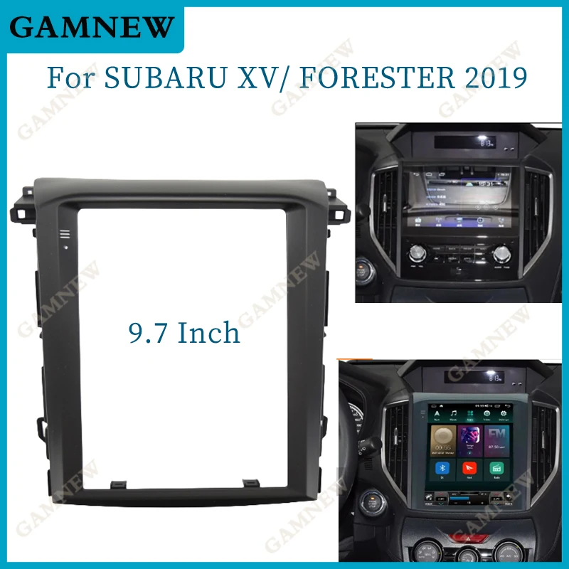 Автомобильный радиоприемник 9,7 дюйма, 2 Din, облицовка для SUBARU XV/ FORESTER 2019, мультимедийная рамка в стиле Tesla, проигрыватель, навигация, DVD-панель, отделка
Автомобильный радиоприемник 9,7 дюйма, 2 Din, облицовка для SUBARU XV/ FORESTER 2019, мультимедийная рамка в стиле Tesla, проигрыватель, навигация, DVD-панель, отделка