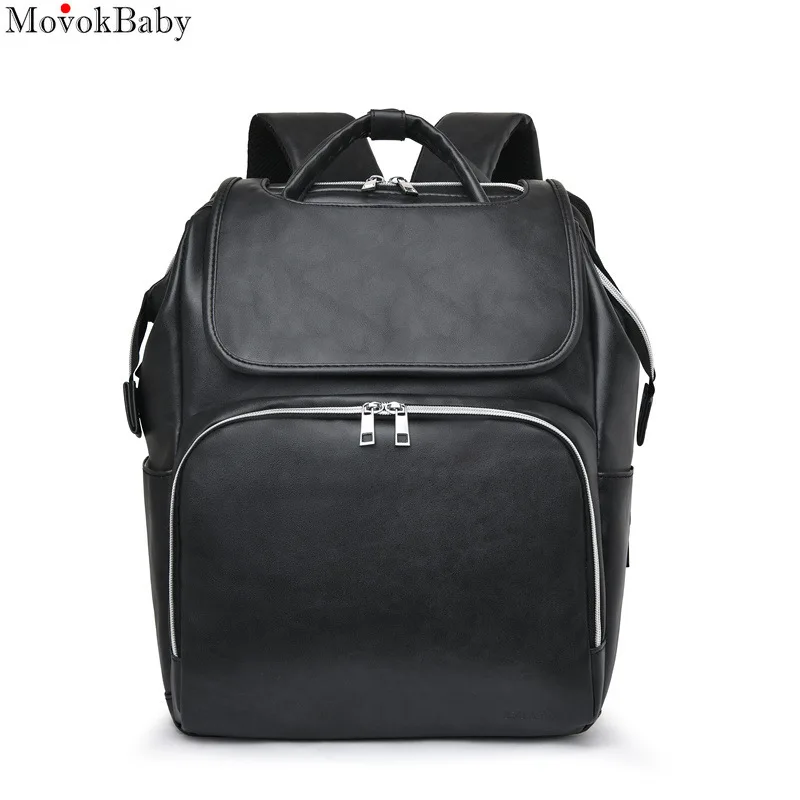 PU Leather Mommy Backpack Portable Large Capacity Diaper Bag Changing Maternity Bag Foldable Travel Bed For Mom Baby Outdoor
PU Leather Mommy Backpack Portable Large Capacity Diaper Bag Changing Maternity Bag Foldable Travel Bed For Mom Baby Outdoor