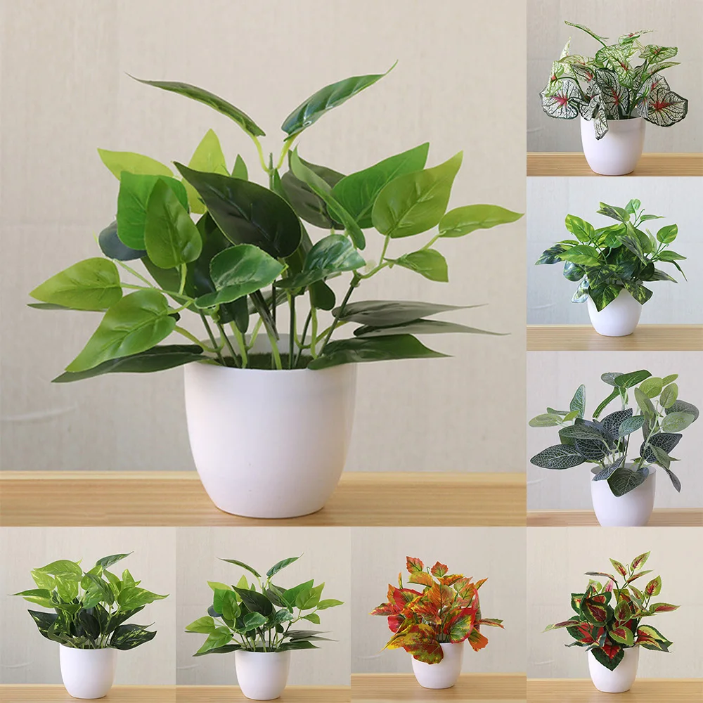 New Green Artificial Plants Bonsai Small Tree Grass Flower Potted Bonsai Halloween Christmas Party Wedding Home Office Decor
New Green Artificial Plants Bonsai Small Tree Grass Flower Potted Bonsai Halloween Christmas Party Wedding Home Office Decor