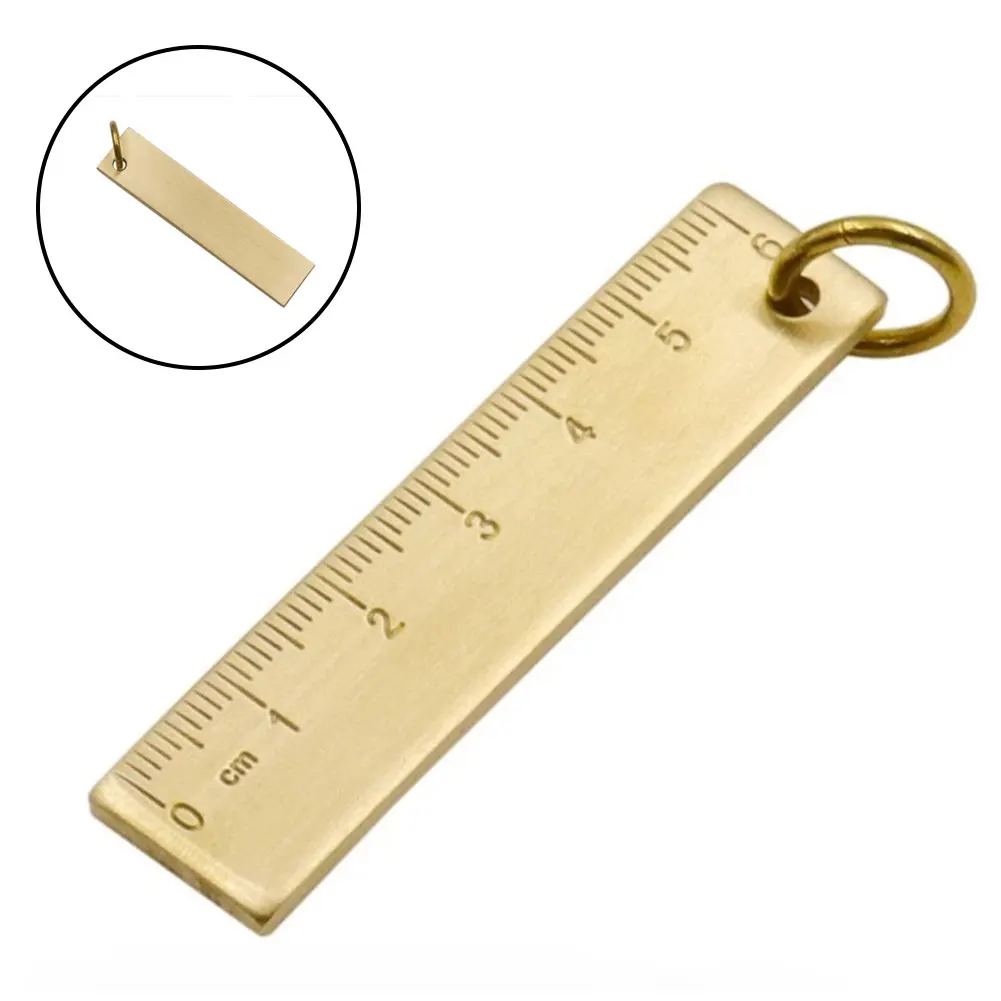 Measuring Tool Ruler Gift Hardware Key Pendant Measuring Tool Metal Number Plate Small Straight Ruler Thickening
Measuring Tool Ruler Gift Hardware Key Pendant Measuring Tool Metal Number Plate Small Straight Ruler Thickening