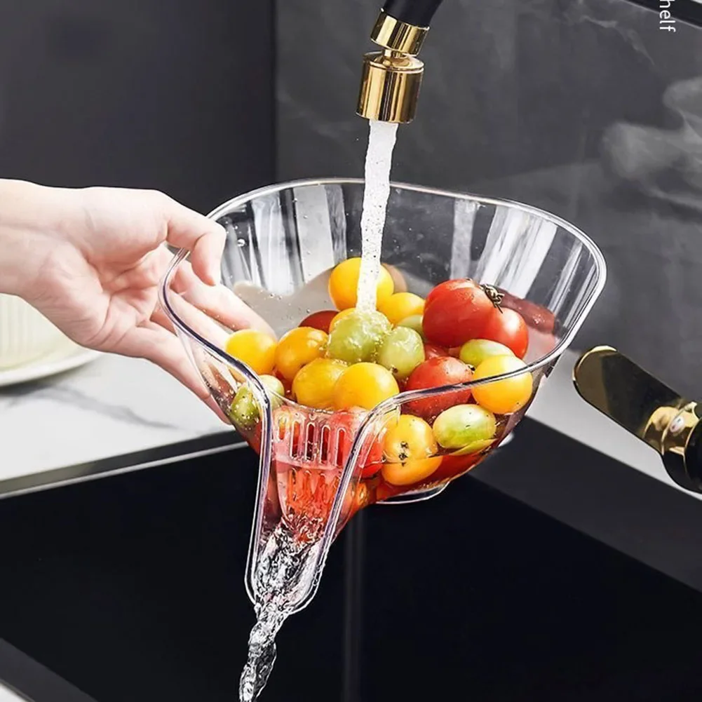 New Multi-functional Drain Basket Kitchen Washing Fruit Vegetables Hollow Storage Basin Sink Strainer Basket Kitchen Accessories
New Multi-functional Drain Basket Kitchen Washing Fruit Vegetables Hollow Storage Basin Sink Strainer Basket Kitchen Accessories