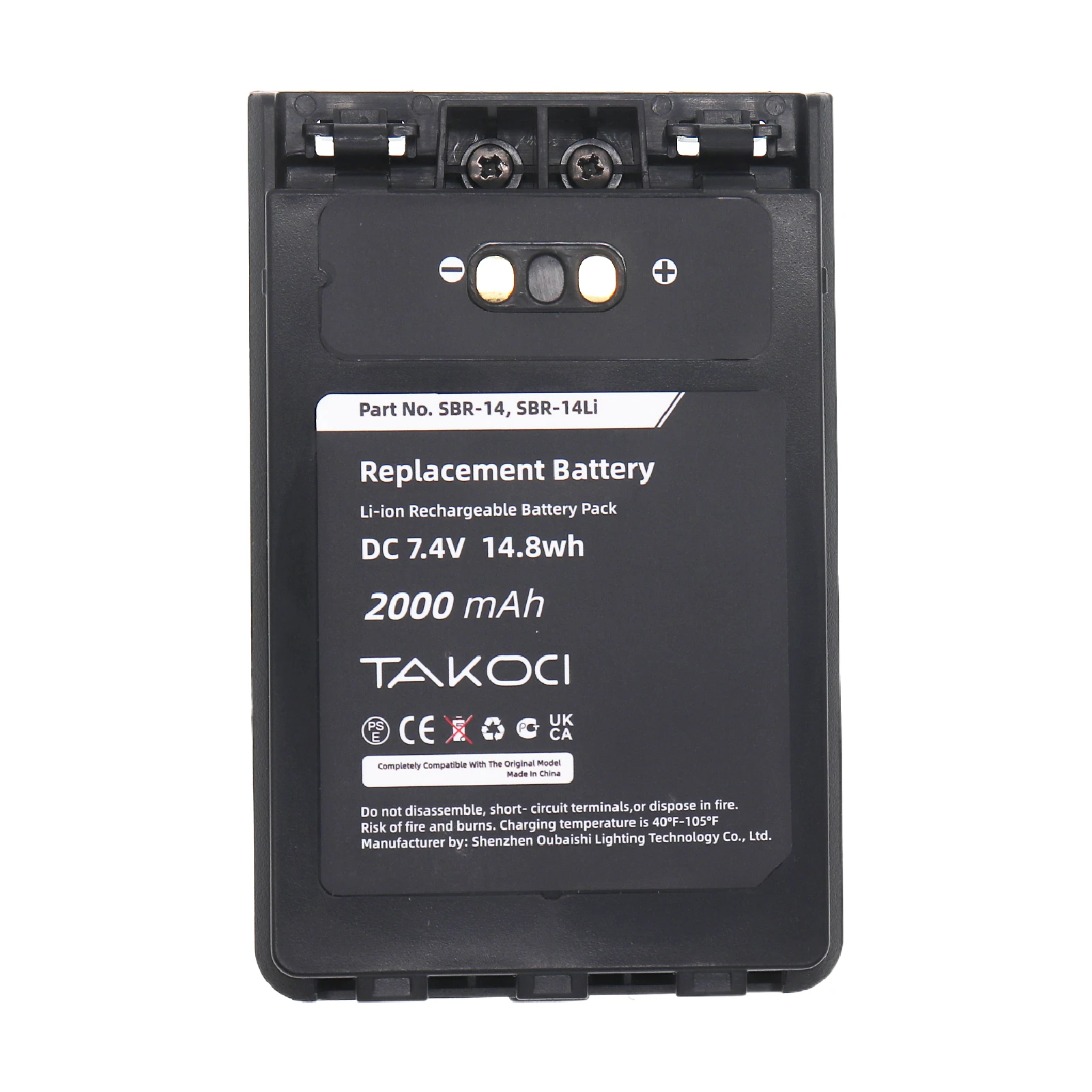 Запасная батарея для YAESU FT-1DR, FT-2DR, FT-3D, FT-8DR, VX-8DR, VX-8GR, VX-8R, SBR-14, SBR-14Li 7,4 V/2000mAh
Запасная батарея для YAESU FT-1DR, FT-2DR, FT-3D, FT-8DR, VX-8DR, VX-8GR, VX-8R, SBR-14, SBR-14Li 7,4 V/2000mAh