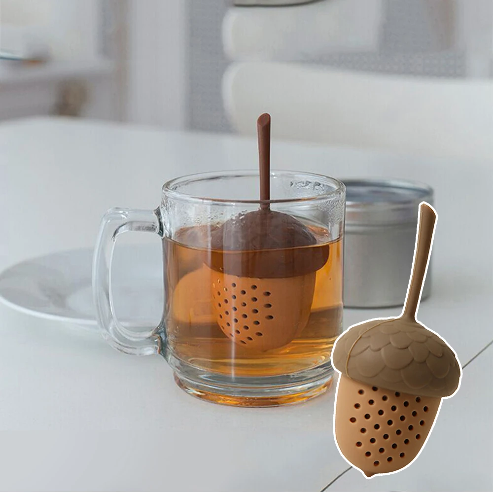 Acorn Shape Tea Bag Strainer Silicone Herbal Filter Tea Tools Tea Bag Strainer Tea Infuser Gadgets Teaware Kitchen Accessories
Acorn Shape Tea Bag Strainer Silicone Herbal Filter Tea Tools Tea Bag Strainer Tea Infuser Gadgets Teaware Kitchen Accessories