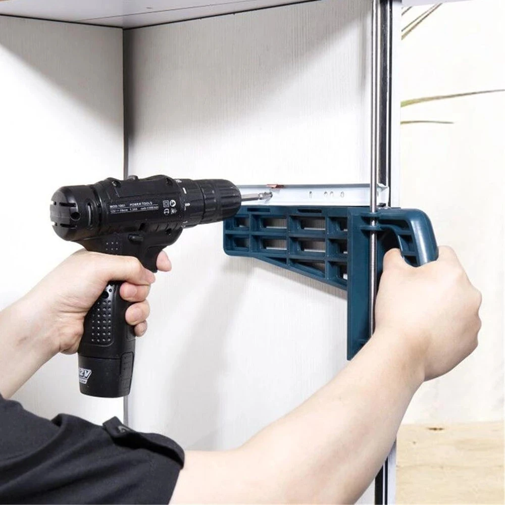 

Universal Magnetic Drawer Slide Jig Drawer Slides Jig Kit Cabinet Installation Tools for Furniture Extension Cupboard Hardware I