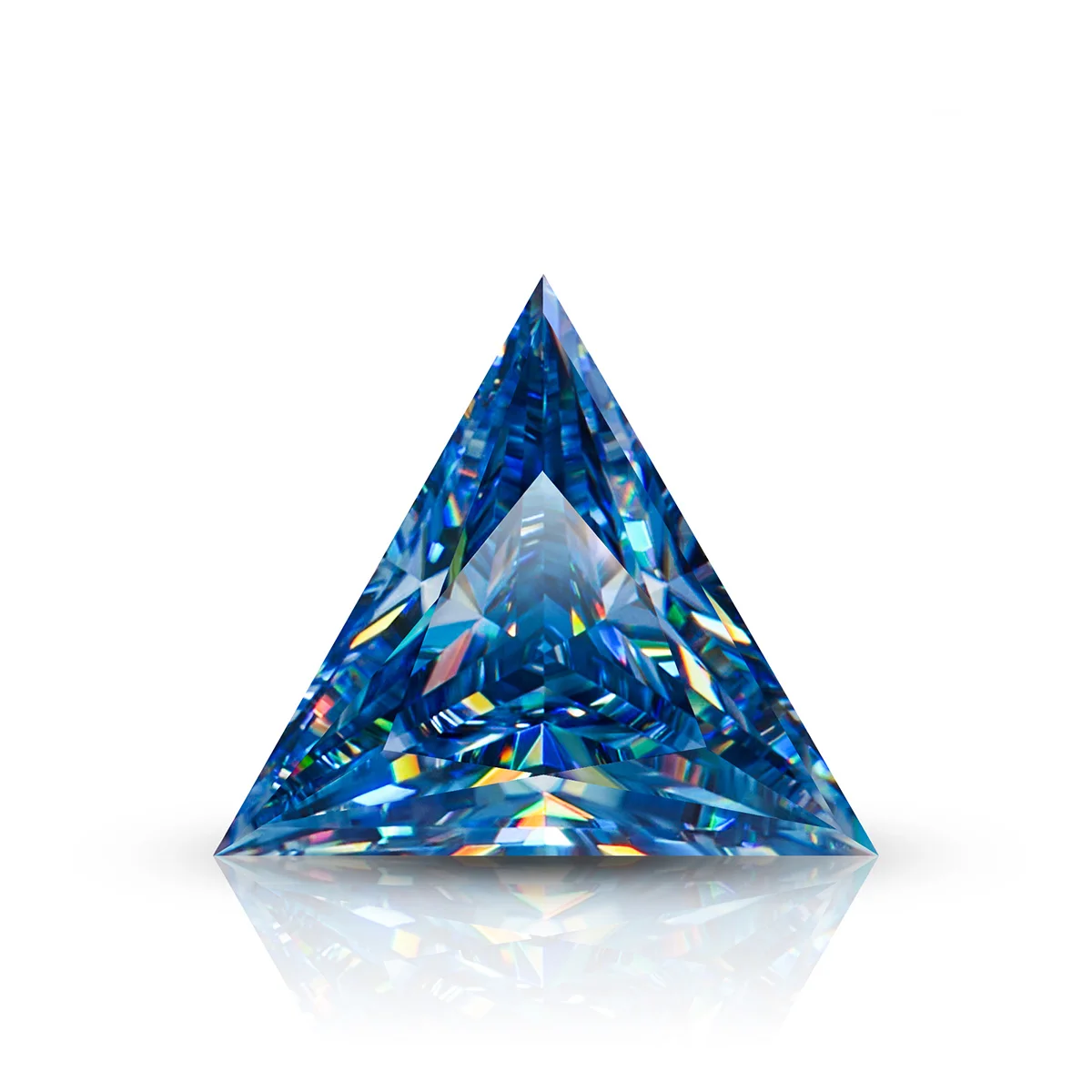 Triangle Cut Blue Moissanite Loose Gemstones 100% Real Moissanite Stone for Diamond Ring with GRA Certificate Precious Gems
Triangle Cut Blue Moissanite Loose Gemstones 100% Real Moissanite Stone for Diamond Ring with GRA Certificate Precious Gems