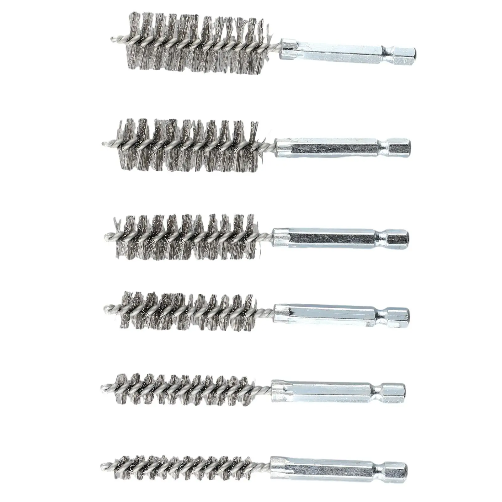 Drilling Brushes Cleaning Brush Tools & Workshop Equipment 17mm Wire 6 Pieces 6 Sizes Cleaning Brushes Electric Drill
Drilling Brushes Cleaning Brush Tools & Workshop Equipment 17mm Wire 6 Pieces 6 Sizes Cleaning Brushes Electric Drill