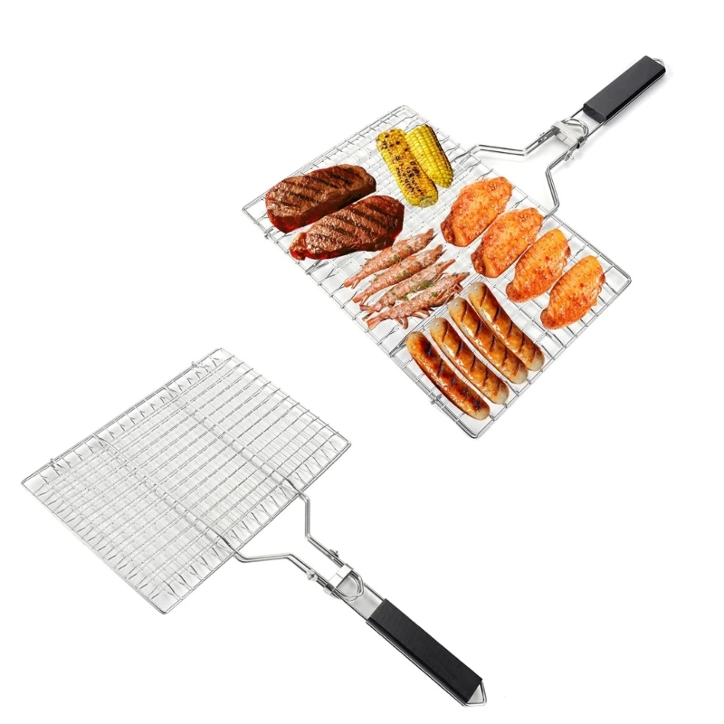 Compact Folding Barbecue Mesh Rustproof BBQ Net Easy to Clean Grilling Mesh for Outdoor Activities and Family Gatherings
Compact Folding Barbecue Mesh Rustproof BBQ Net Easy to Clean Grilling Mesh for Outdoor Activities and Family Gatherings