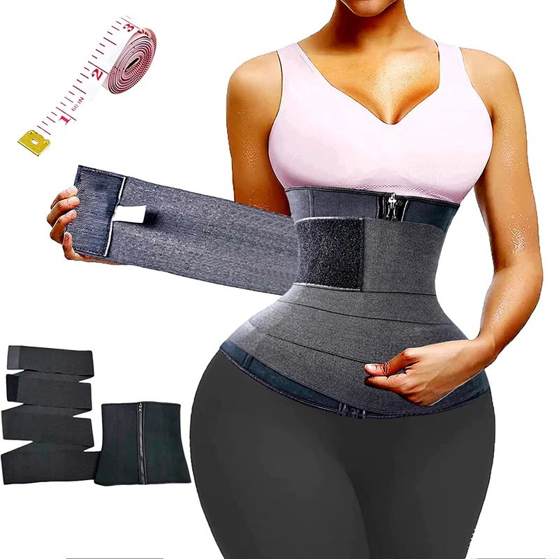 AfruliA Strong Control Tummy Wrap 2 in 1 Waist Trainer with Zipper Snatch Bandage Wrap Sauna Sweat Band Body Shaper Sports Strap
AfruliA Strong Control Tummy Wrap 2 in 1 Waist Trainer with Zipper Snatch Bandage Wrap Sauna Sweat Band Body Shaper Sports Strap