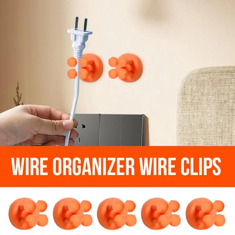 5pcs Cable Holder Clip Pea Post Design Wire Organizer Clips Self Adhesive Power Cord Winder Storage Holder For Home Accessories
5pcs Cable Holder Clip Pea Post Design Wire Organizer Clips Self Adhesive Power Cord Winder Storage Holder For Home Accessories