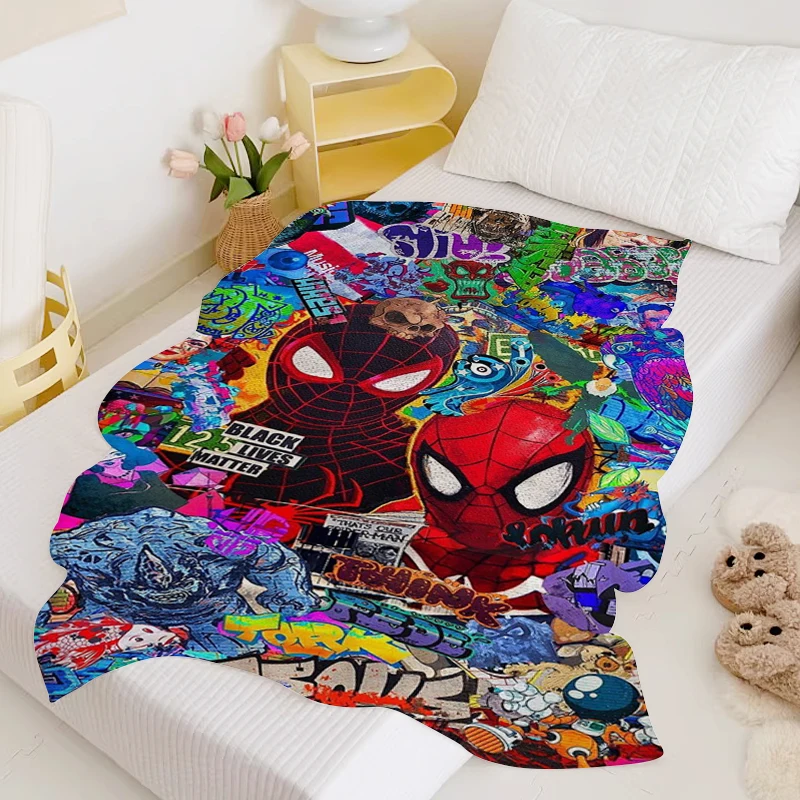 Nap Blanket Sofa Winter Spider-Mans Double Bed Blankets Microfiber Bedding King Size Blanket Warm Knee Fluffy Soft Fleece Custom
Nap Blanket Sofa Winter Spider-Mans Double Bed Blankets Microfiber Bedding King Size Blanket Warm Knee Fluffy Soft Fleece Custom