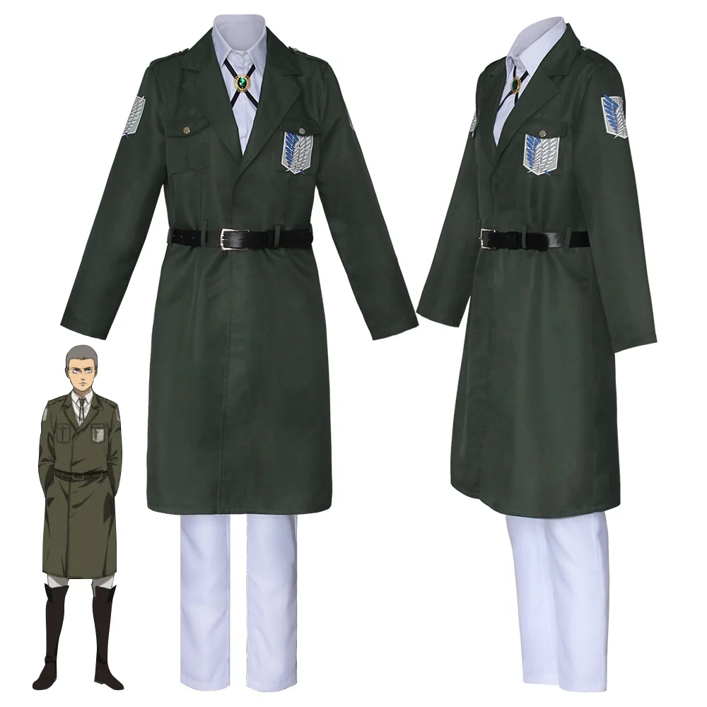 Attack on Titan Eren Levi Cosplay Costume Women Men Shingeki No Kyojin Scouting Legion Soldier Jacket Coat Windbreaker Uniform
Attack on Titan Eren Levi Cosplay Costume Women Men Shingeki No Kyojin Scouting Legion Soldier Jacket Coat Windbreaker Uniform
