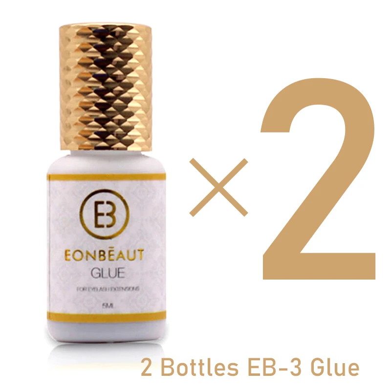 2 Bottles EONBEAUT EB-3 Eyelash Extension Supplies Adhesive Makeup Tools 0.5s Long Lasting Lava Lash Glue Low Odor 5ml 
2 Bottles EONBEAUT EB-3 Eyelash Extension Supplies Adhesive Makeup Tools 0.5s Long Lasting Lava Lash Glue Low Odor 5ml
