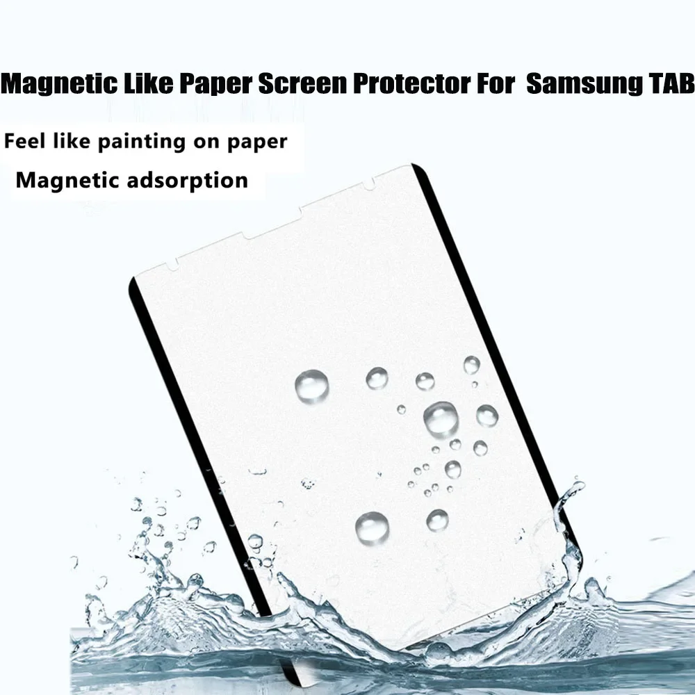 Magnetic Like Paper Screen Protector For Samsung Tab A9+plus S9 FE S9 S6 S6 lite S7 S8 A8 S9 FE plus+ S7FE Reusable Screen Film
Magnetic Like Paper Screen Protector For Samsung Tab A9+plus S9 FE S9 S6 S6 lite S7 S8 A8 S9 FE plus+ S7FE Reusable Screen Film