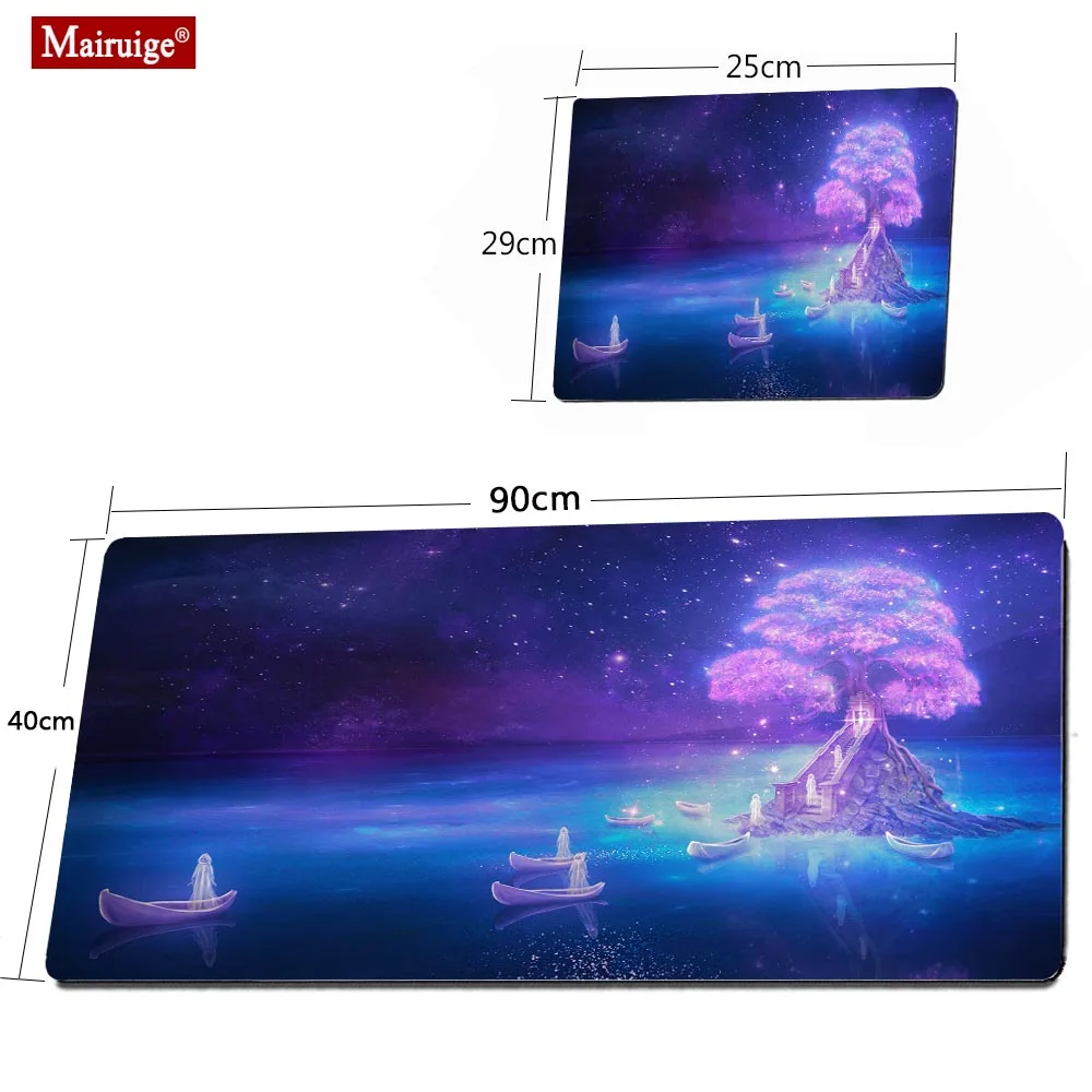Fantasy Landscape Art Large Size Mouse Pad Rubber PC Computer Gaming Accessories Mousepad Desk Mat Locking Edge for CS GO LOL 
Fantasy Landscape Art Large Size Mouse Pad Rubber PC Computer Gaming Accessories Mousepad Desk Mat Locking Edge for CS GO LOL