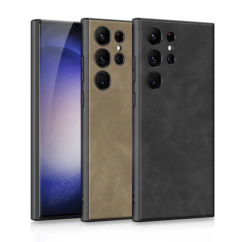 GKK кожаный матовый мягкий чехол для Samsung Galaxy S23 ультра 5G ударопрочный с защитной пленкой чехол для Galaxy S23 Ultra Plus
GKK кожаный матовый мягкий чехол для Samsung Galaxy S23 ультра 5G ударопрочный с защитной пленкой чехол для Galaxy S23 Ultra Plus